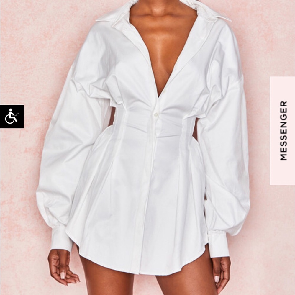 House of CB Maddalena Dress in White